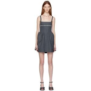 ❤️Shushu/tong Embellished Flare Mini Dress❤️